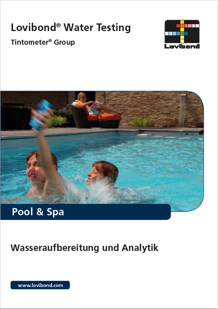Die "Taschenbibel" für Schwimmbadbetreiber - das Lovibond® Handbuch Schwimmbad und Hot-Whirlpool - ist bei uns kostenlos erhältlich! Durch einen Klick geklangen Sie zur Download-Seite